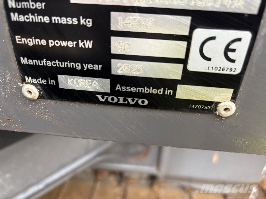 Volvo EC 140 E Beltegraver