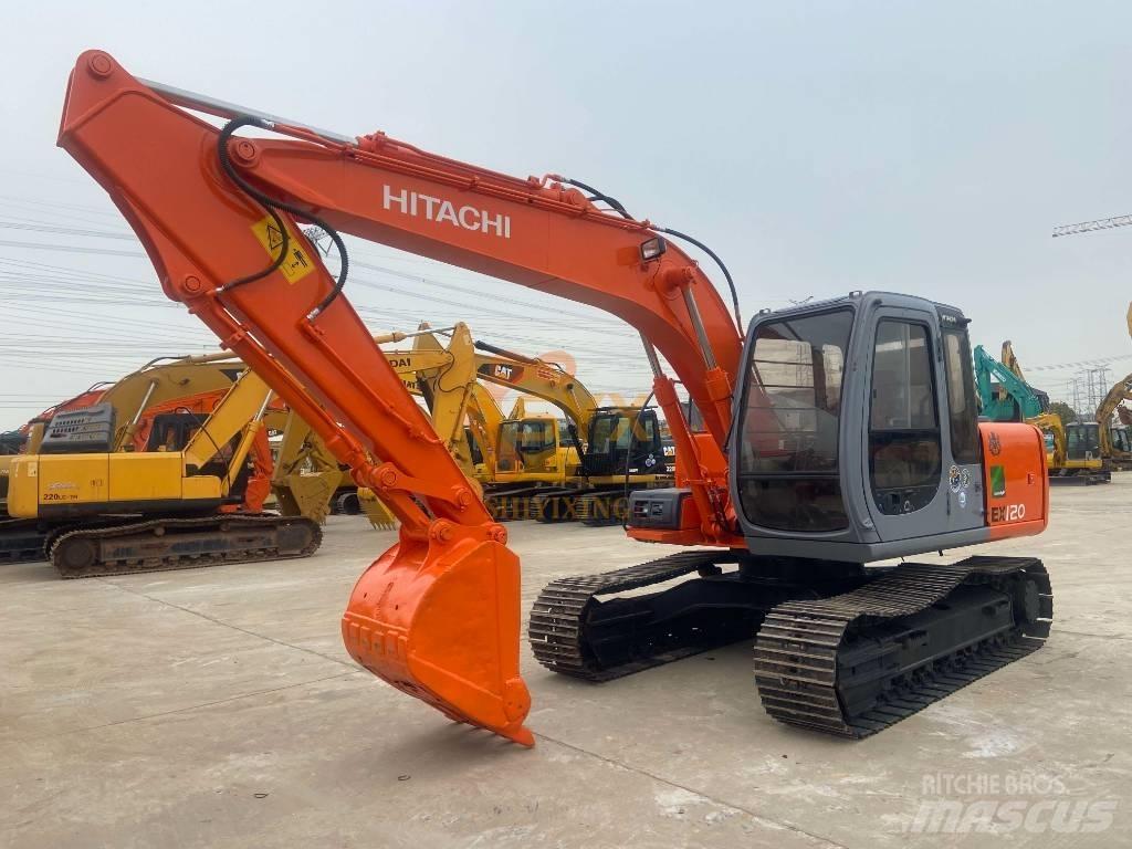 Hitachi EX 120 Beltegraver