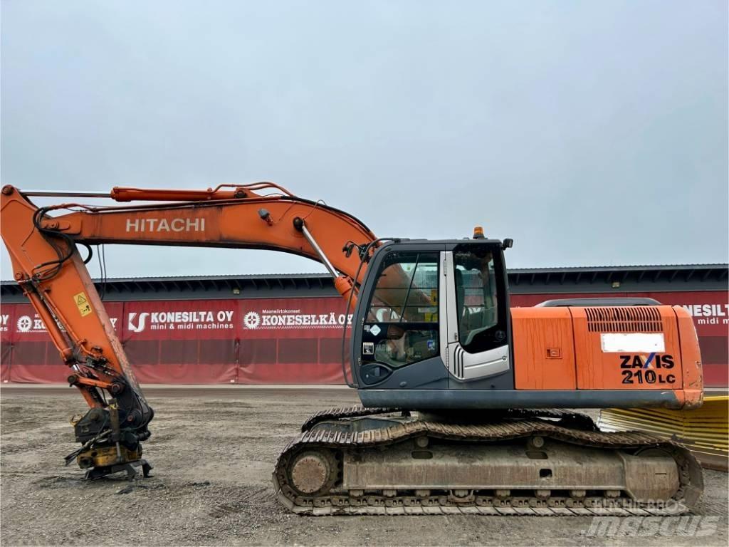 Hitachi ZX210LC-3 Beltegraver