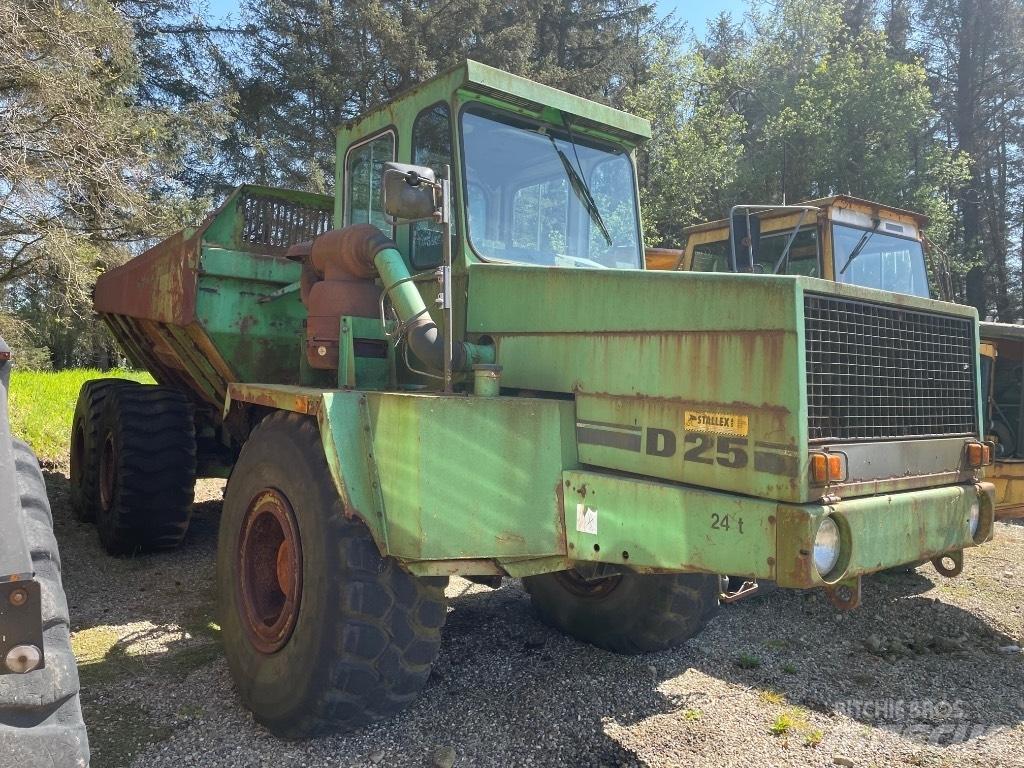 O&K D25 Rammestyrte Dumpere