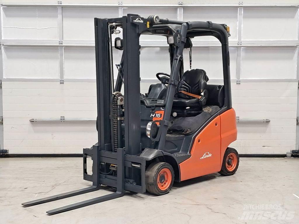 Linde H16D Diesel Trucker