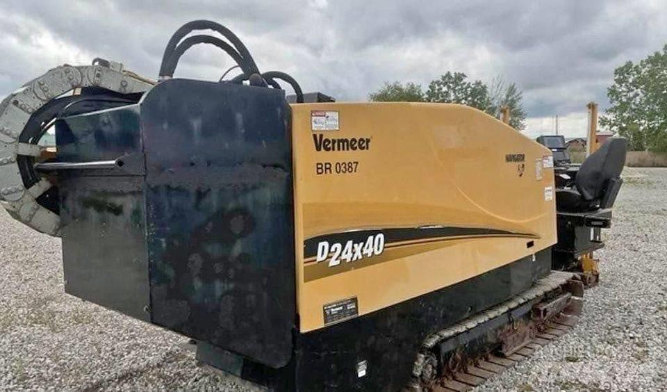 Vermeer 24x40 S3 Horisontal borerigg utstyr