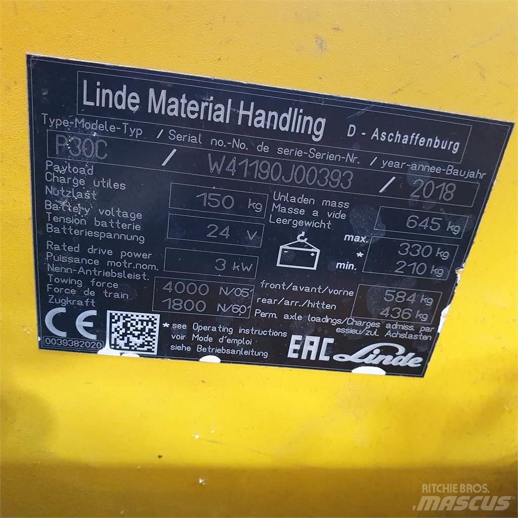 Linde P30C Tauetraktor