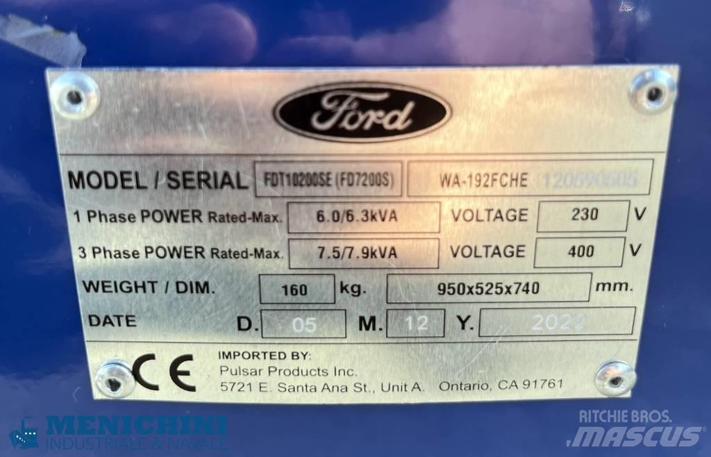 Ford FDT10200SE Diesel Generatorer