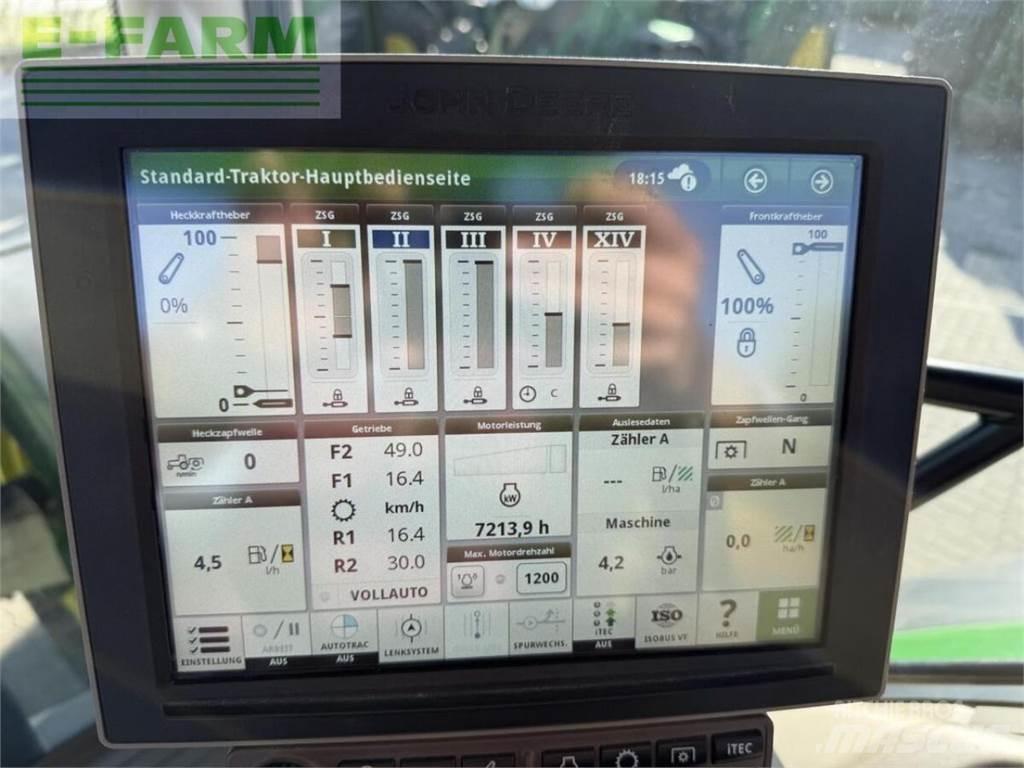 John Deere 6155r Traktorer