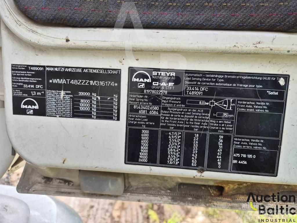 MAN 33.414 DFC Tippbil