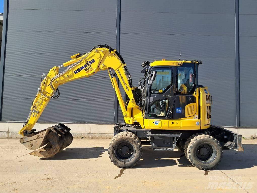 Komatsu PW98MR-11E0 Hjulgravere