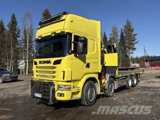 Scania R164G 8*4 Kranbil