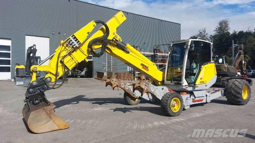 Menzi Muck M520 Hjulgravere