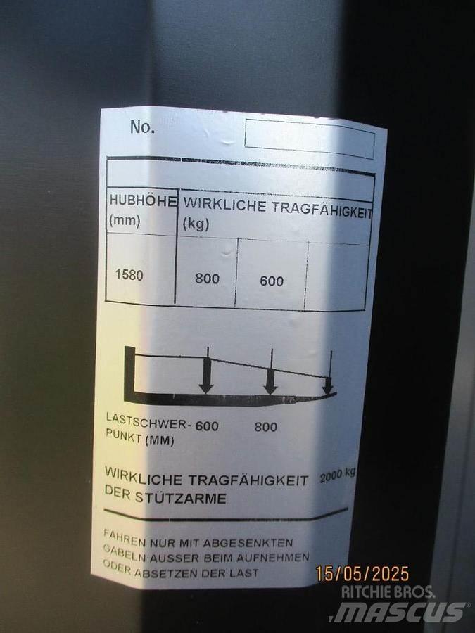 BT SWE 080L Ledestablere