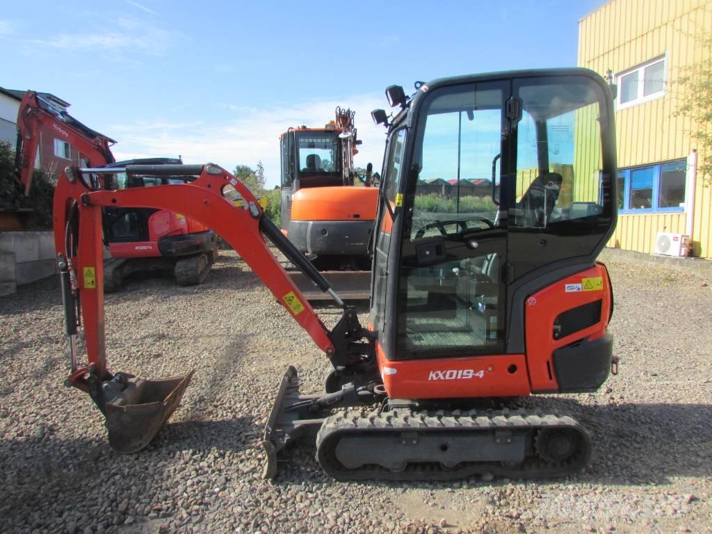 Kubota KX 019-4 Minigravere <7t