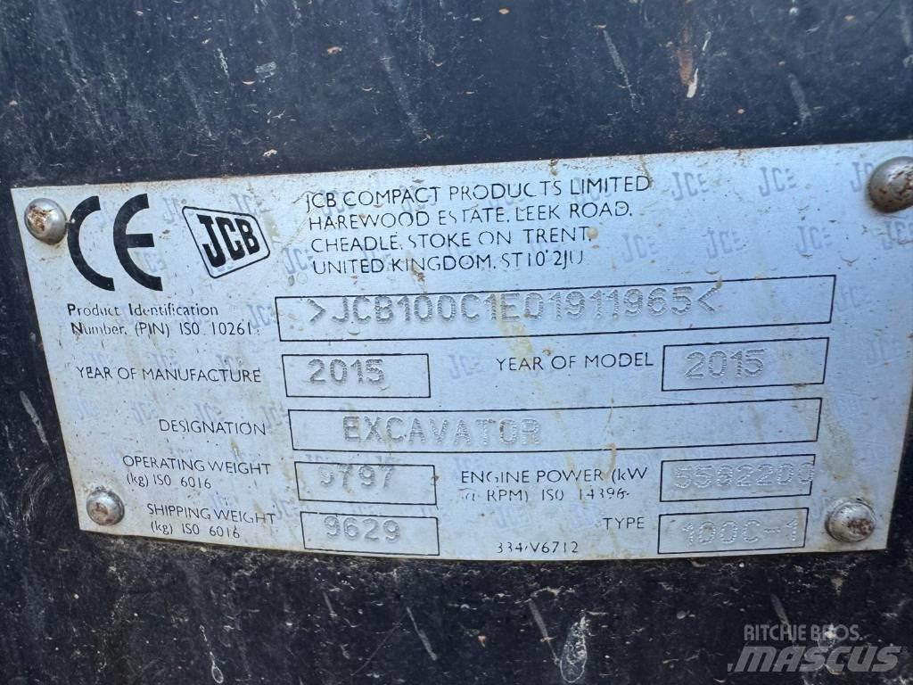 JCB 100 C-1 Midigravere 7 - 12t