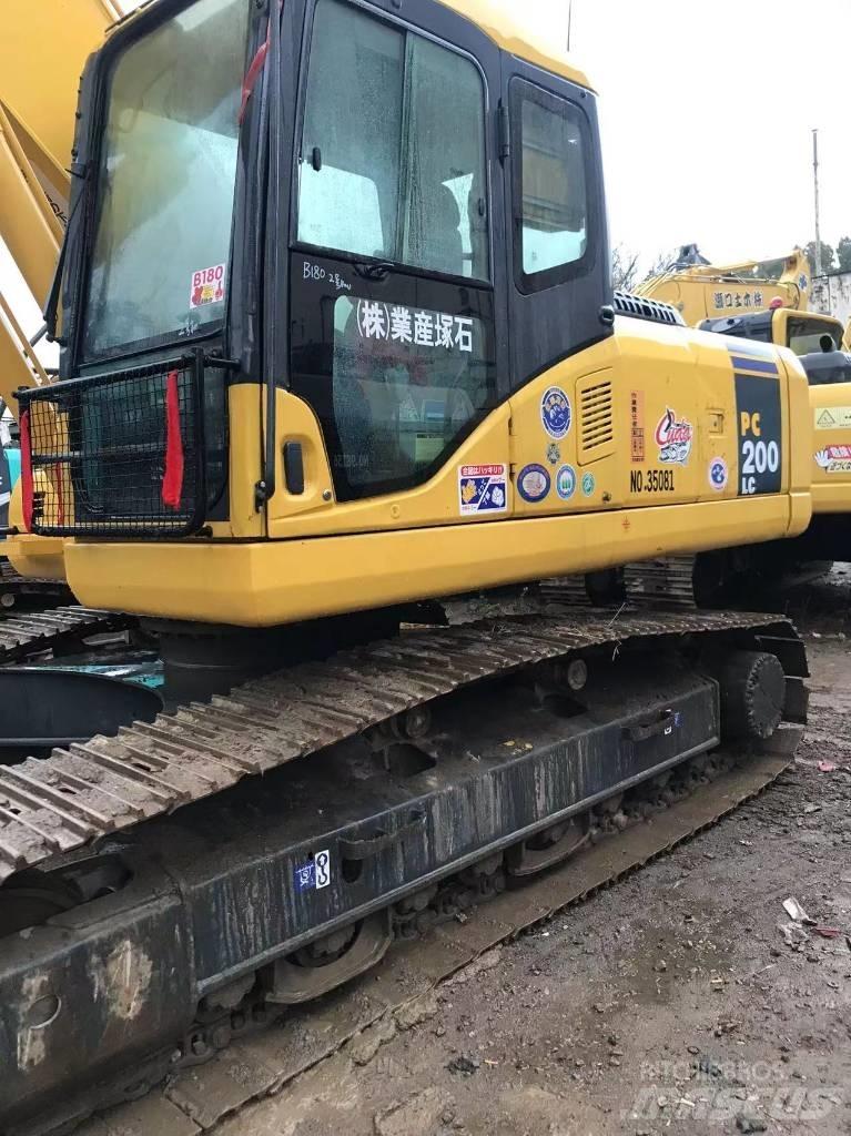 Komatsu pc200-7 Beltegraver