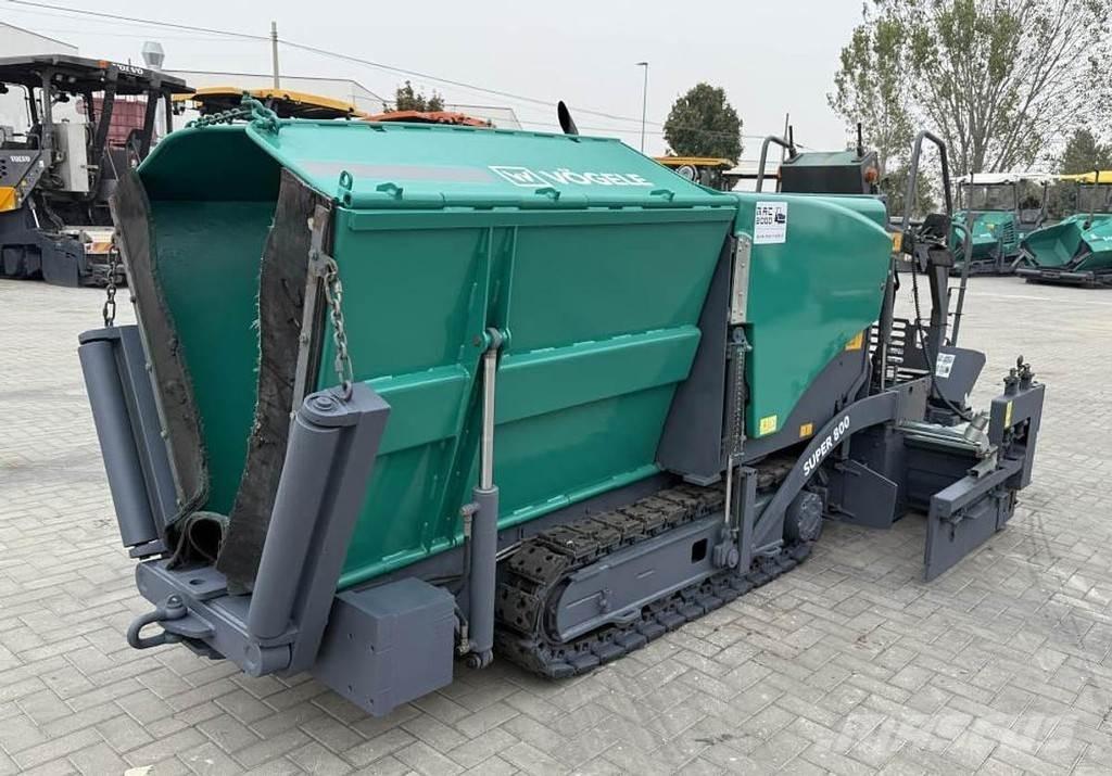 Vögele Super 800 Asfaltutleggere
