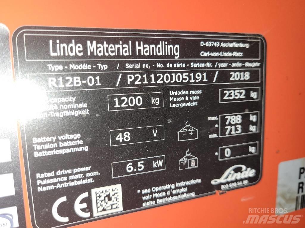 Linde R12B-01 Skyvemasttruck