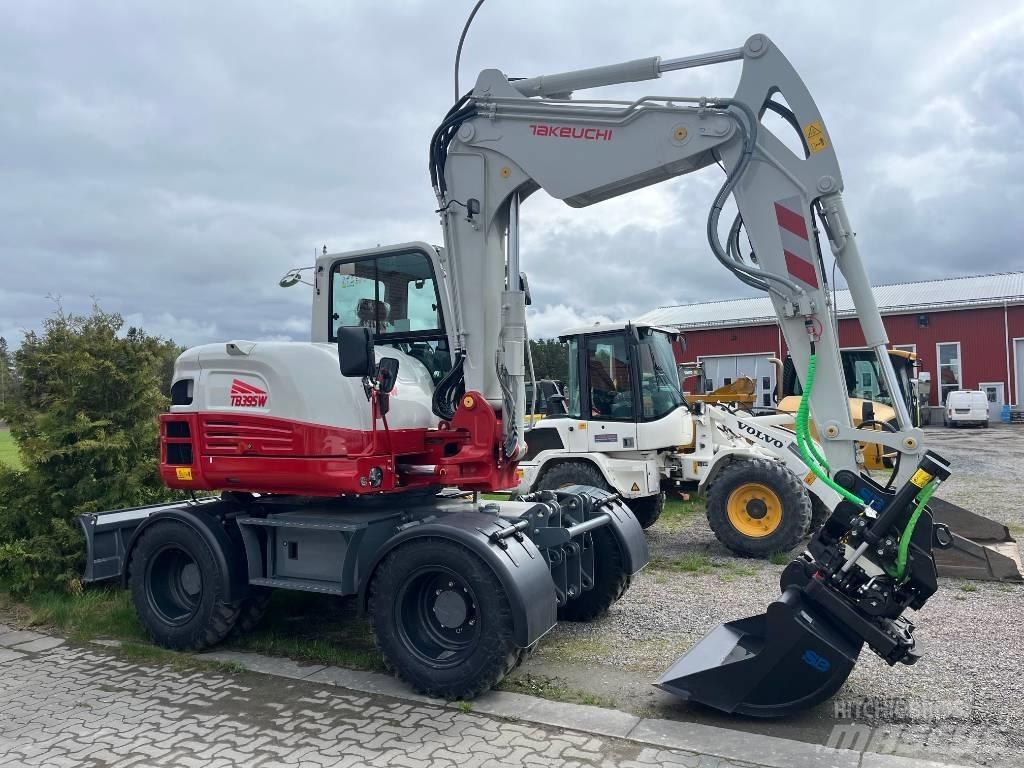 Takeuchi TB 395 W Hjulgravere