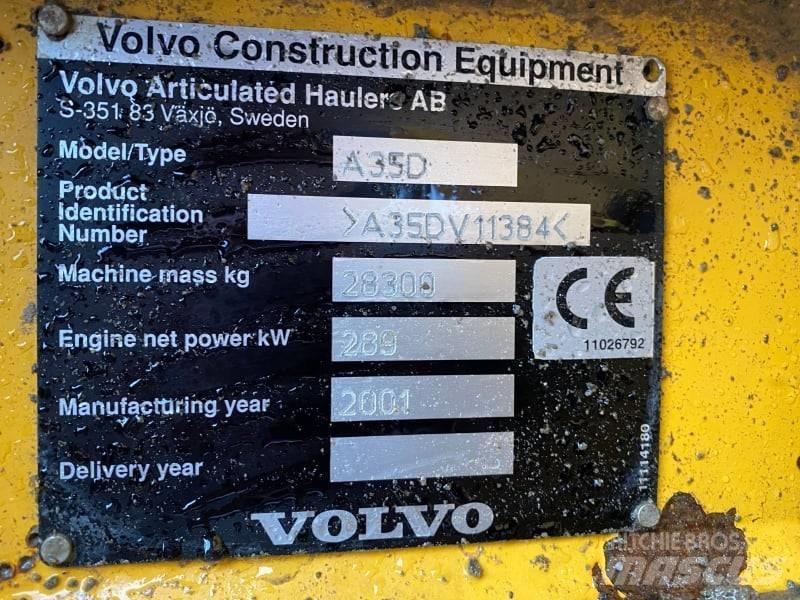 Volvo A35D Rammestyrte Dumpere