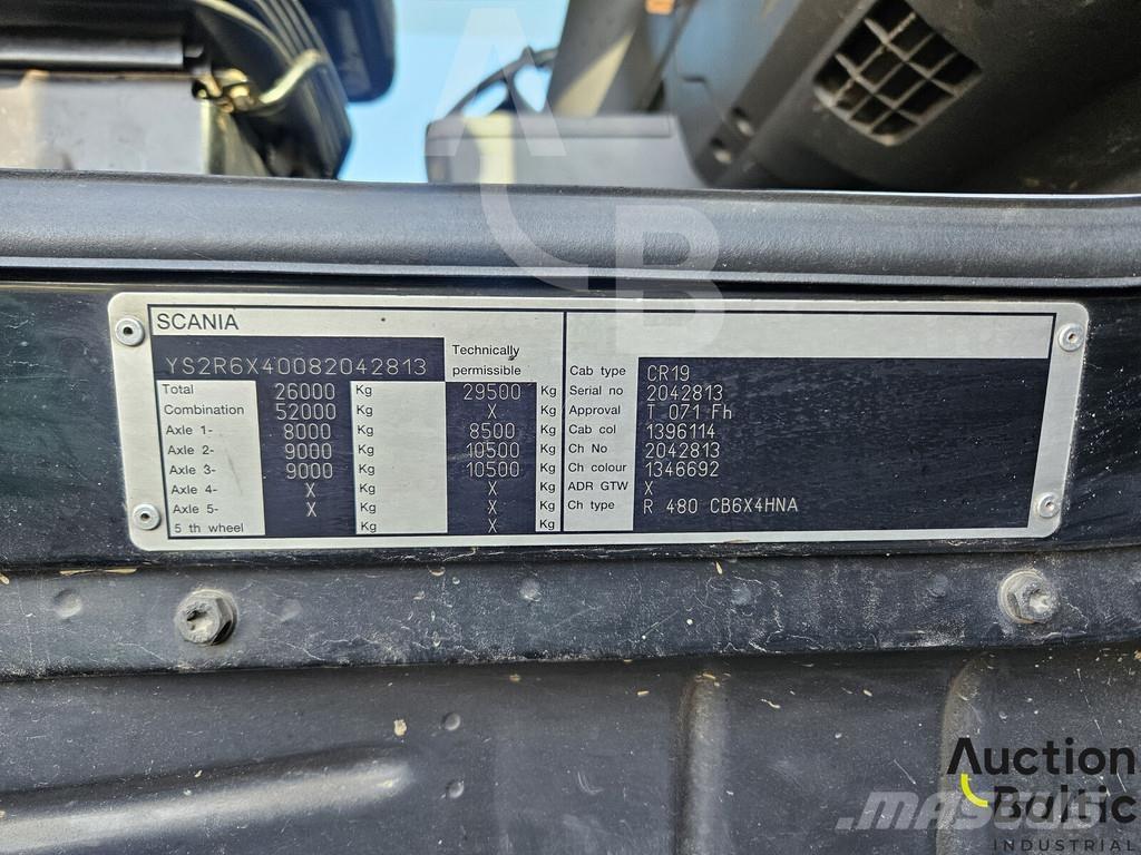 Scania R 480 LA Lassbærere