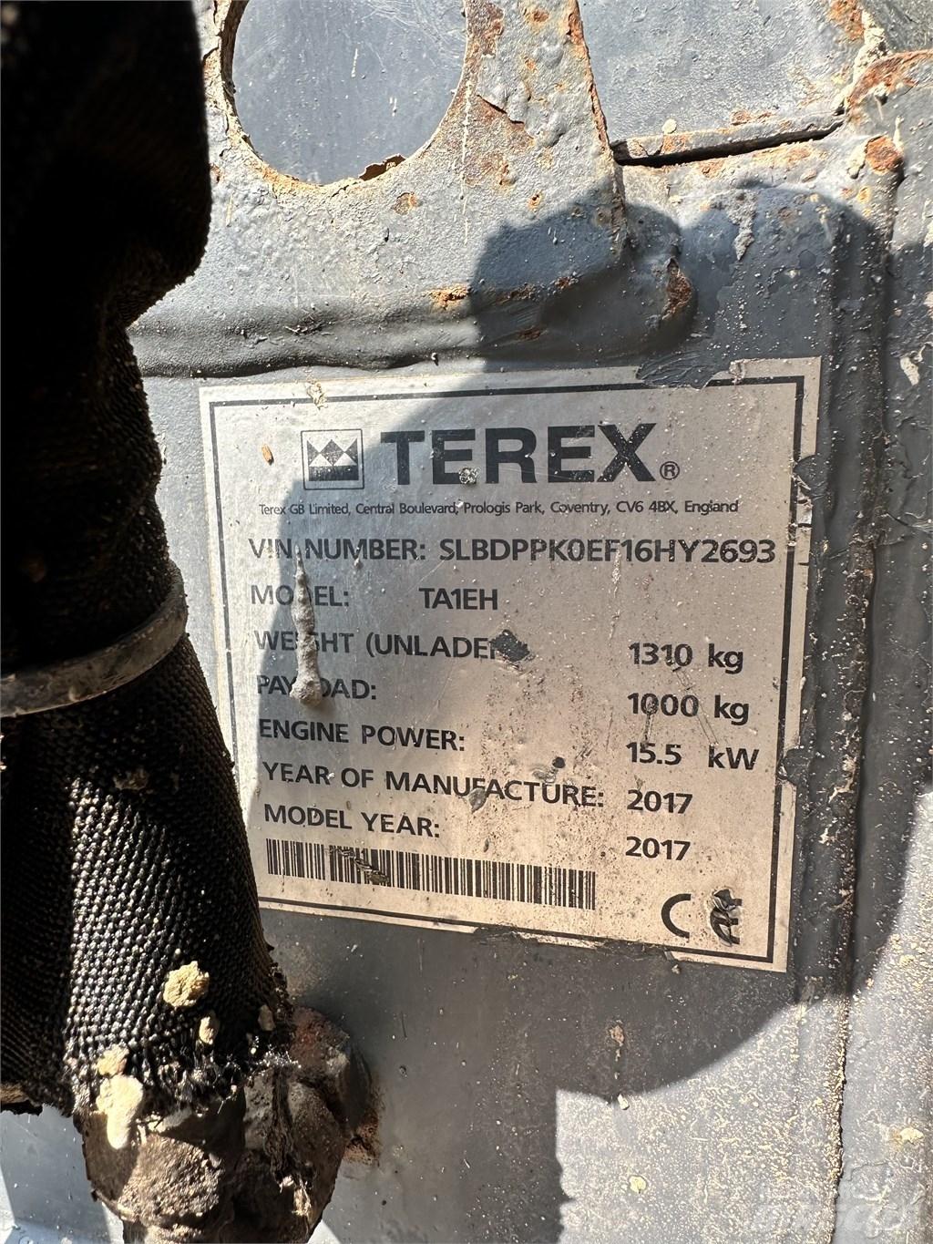 Terex TA 1 EH Mini dumpere