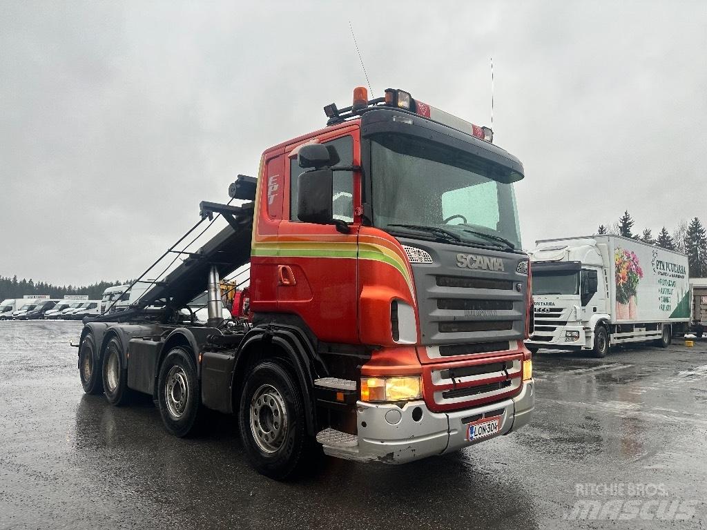 Scania R500 8X4 Kabelløft lastebiler