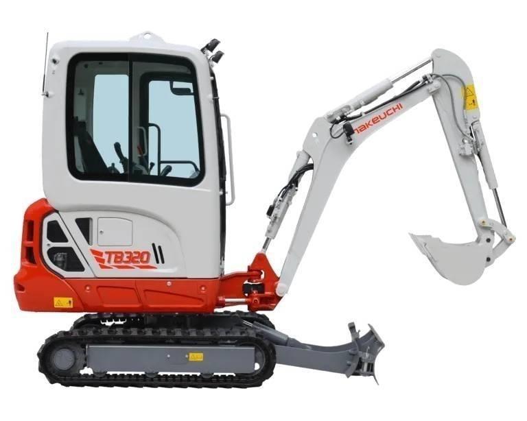 Takeuchi TB320 Minigravere <7t