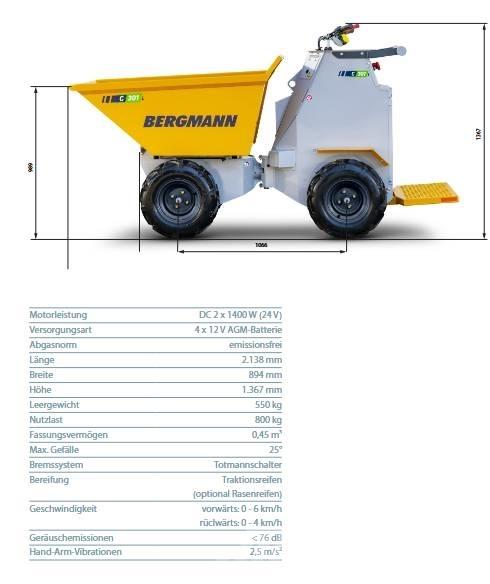 Bergmann C 301L Mini dumpere