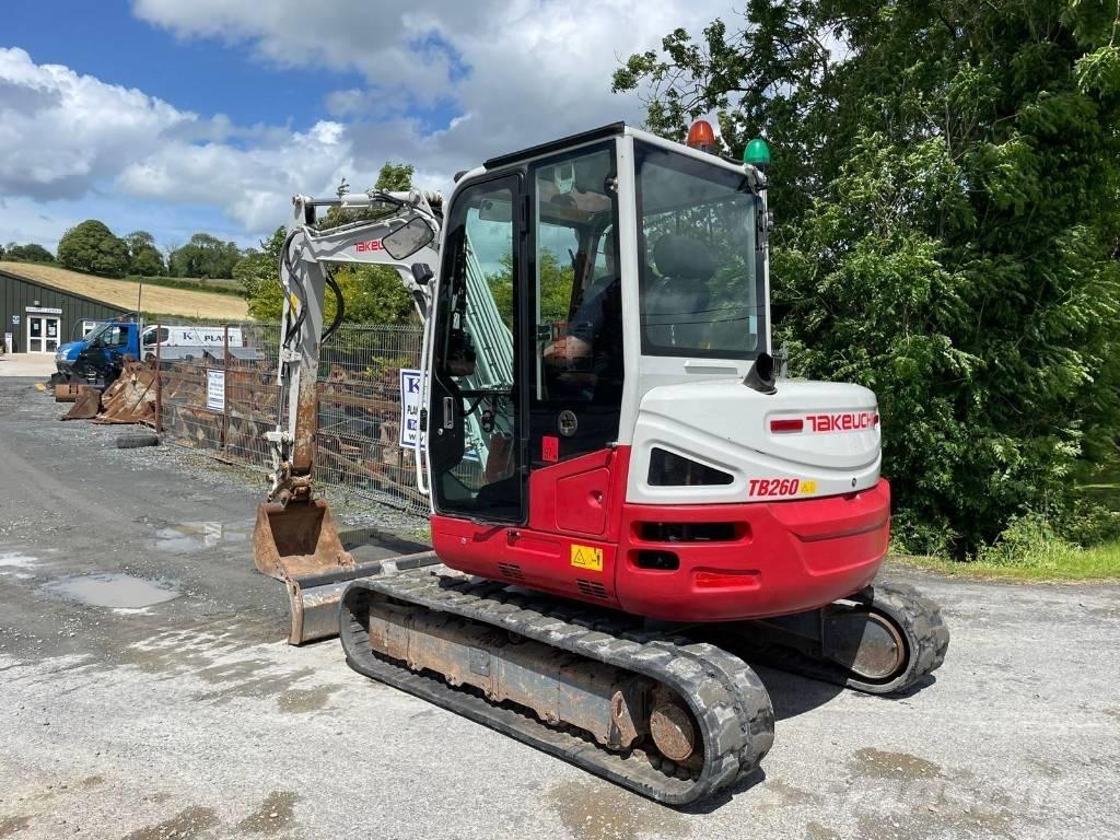 Takeuchi TB 260 Minigravere <7t