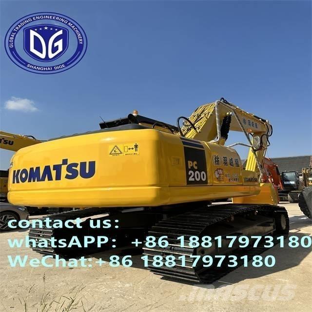 Komatsu PC 200-7 Beltegraver