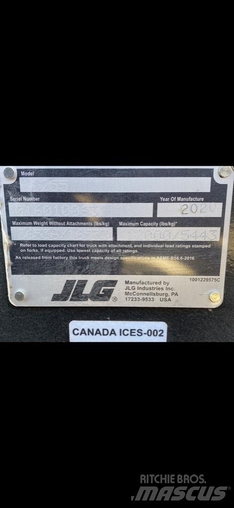 JLG 1255 Teleskoplastere