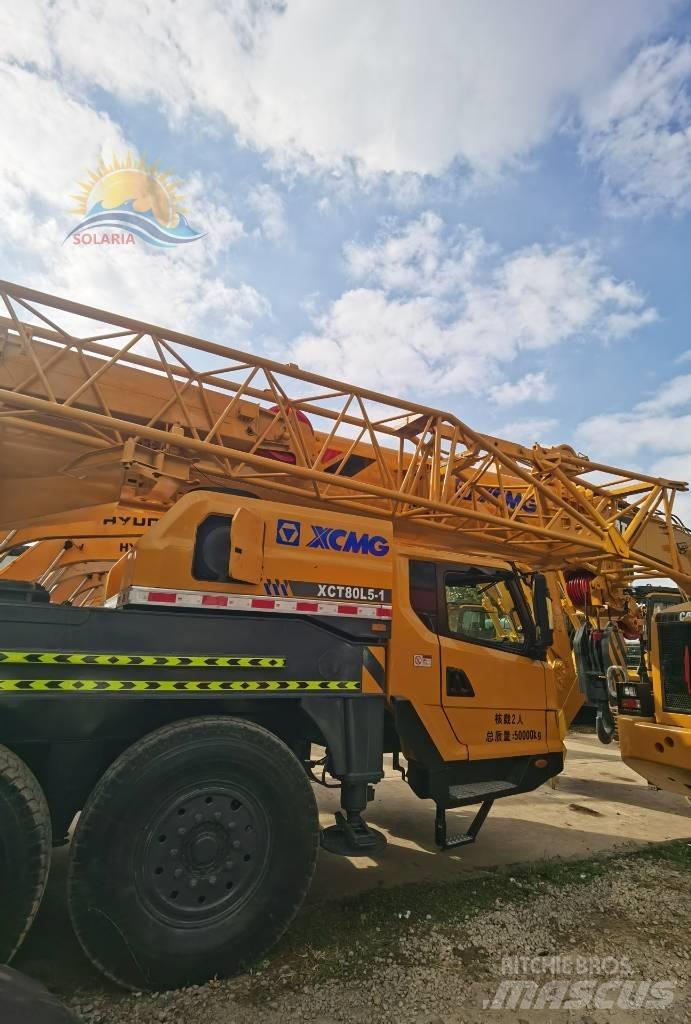 XCMG XCT80L5 Allterreng kraner