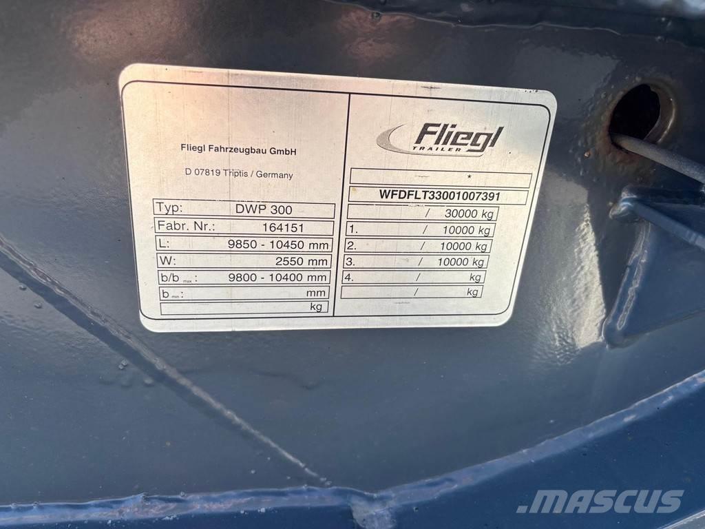 Fliegl 3-AXLE BDF Containerhenger