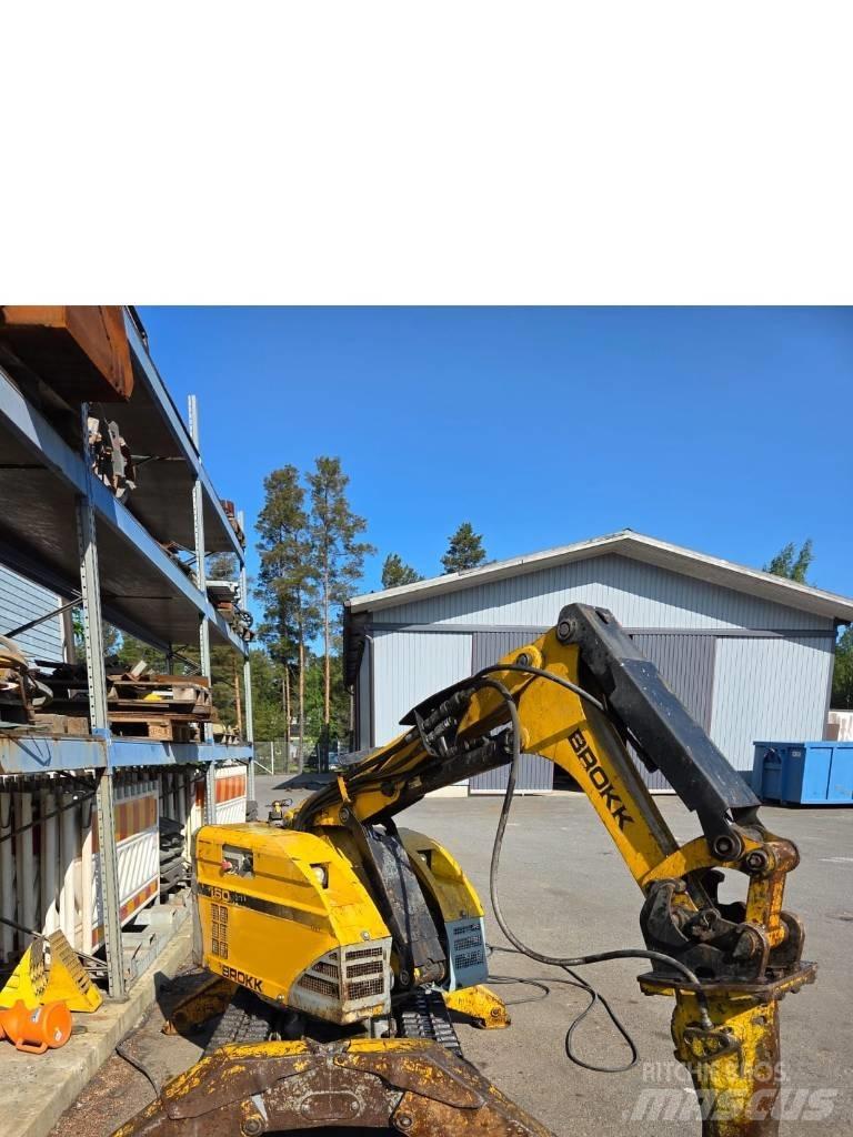 Brokk 160 Gravemaskiner for riving