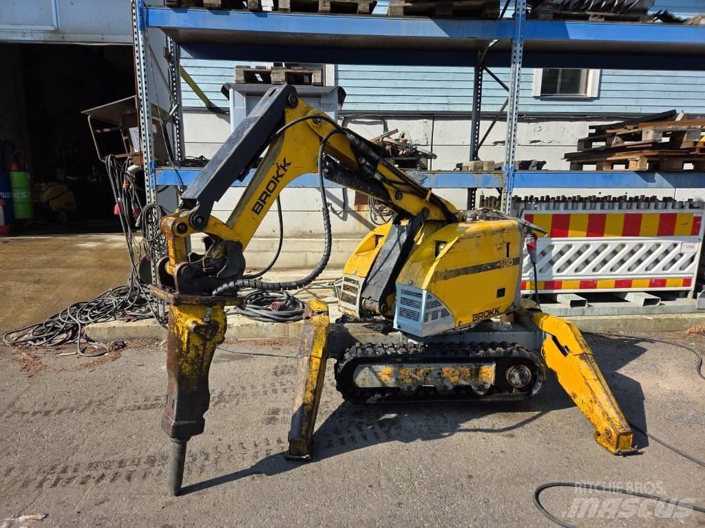 Brokk 160 Gravemaskiner for riving