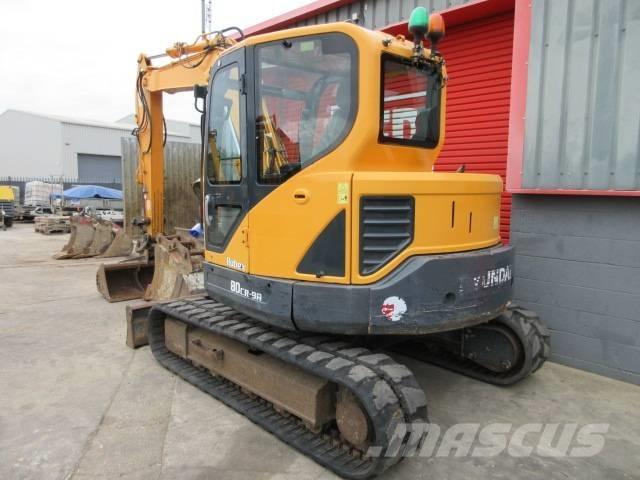 Hyundai R 80 CR-9A Midigravere 7 - 12t