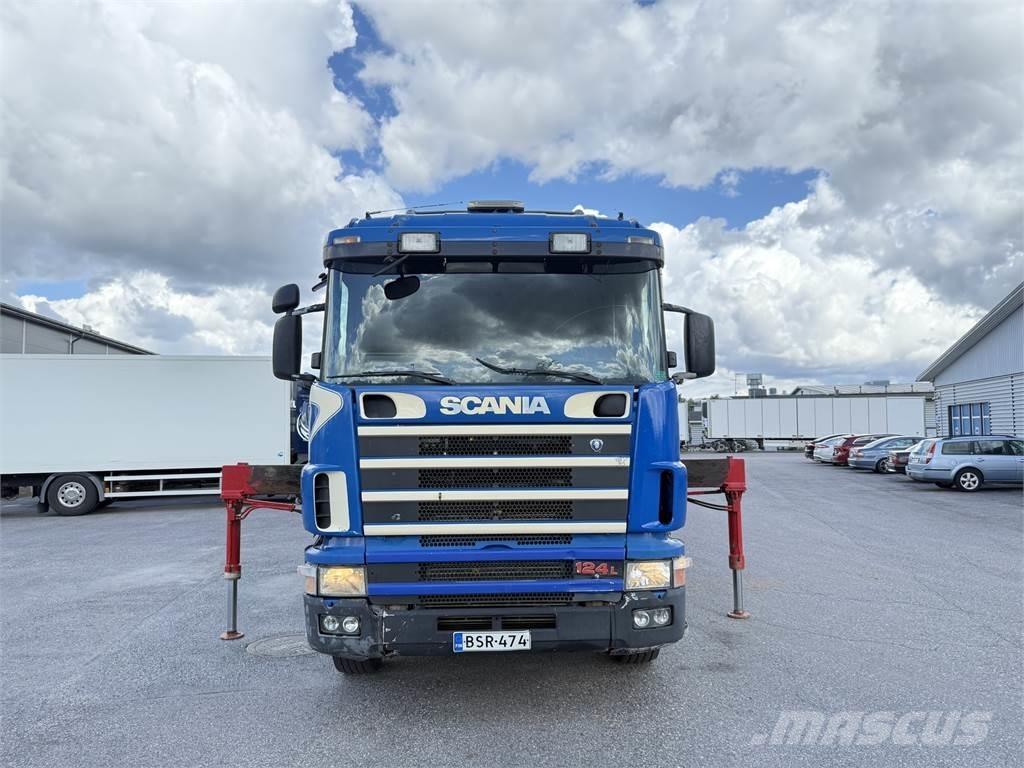 Scania R124 6X2 Kranbil