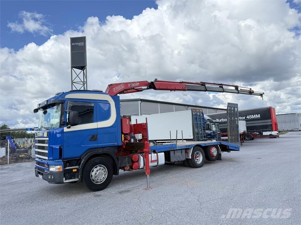 Scania R124 6X2 Kranbil