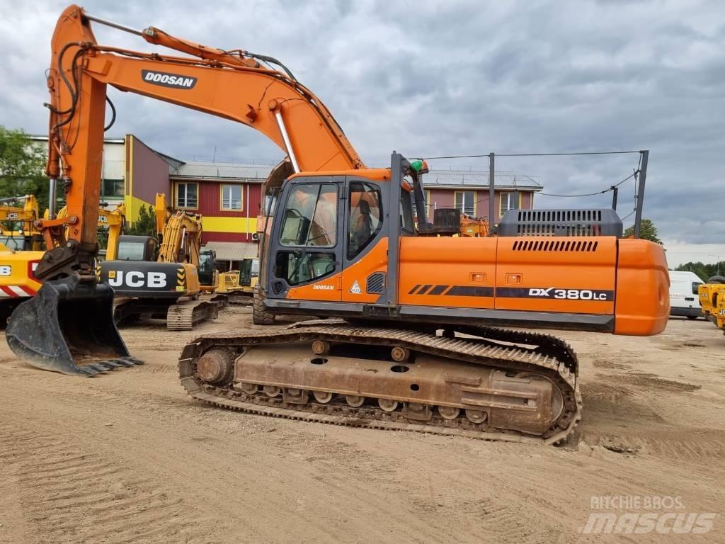 Doosan DX 380 LC Beltegraver