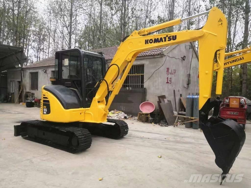 Komatsu PC 55 Beltegraver