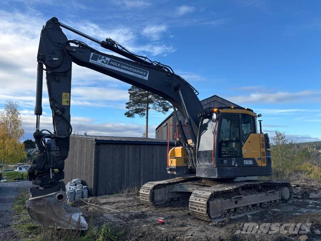 Volvo ECR 235 EL Beltegraver