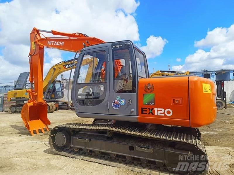 Hitachi EX 120 Beltegraver