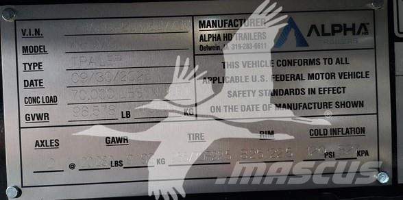  ALPHA HD A80MG Brønnhenger semi