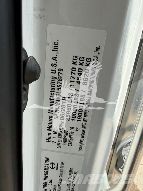 Hino 268A Anlegg - Annet