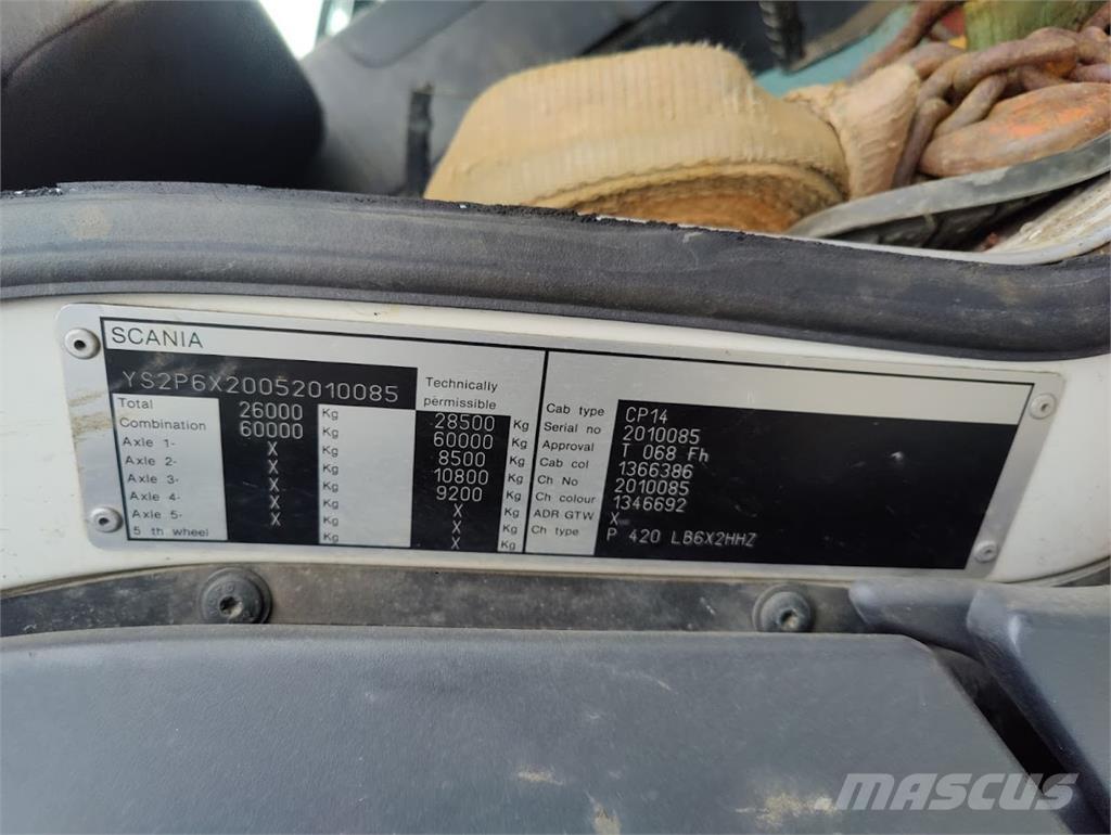 Scania P420 6x2 Tippbil