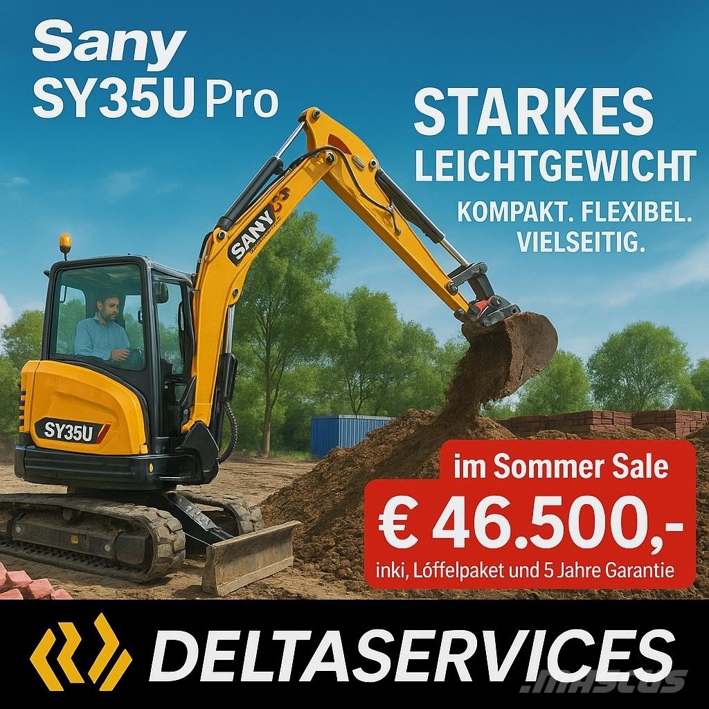 Sany SY 35 U Minigravere <7t