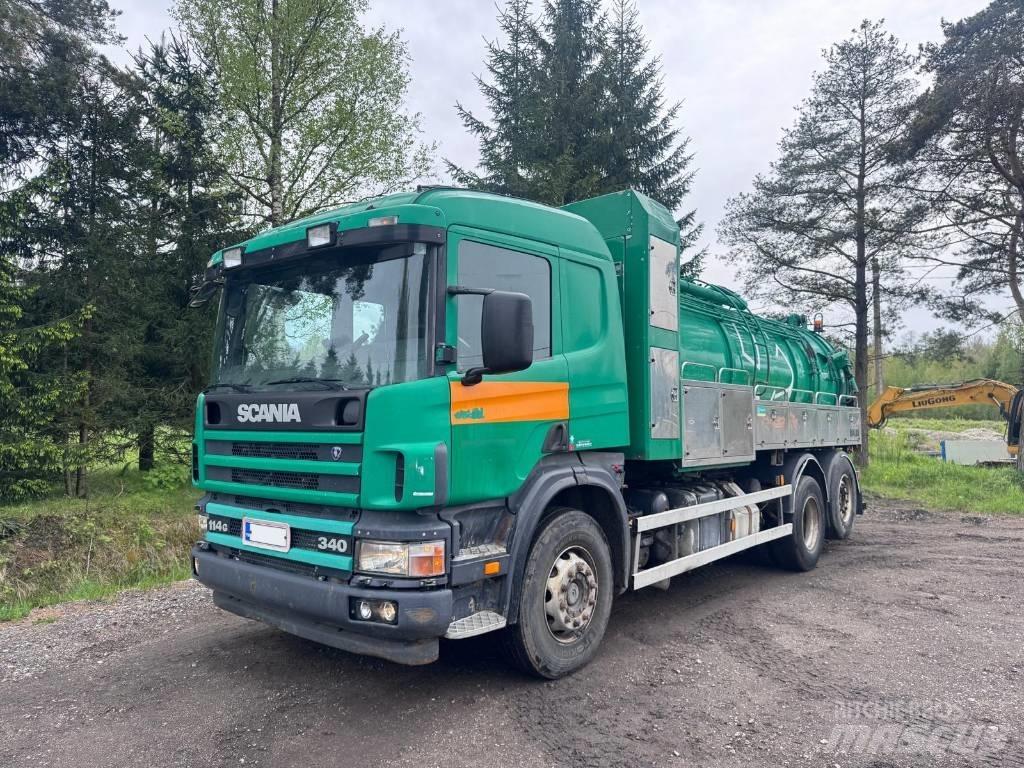 Scania P 114 Slamsugere