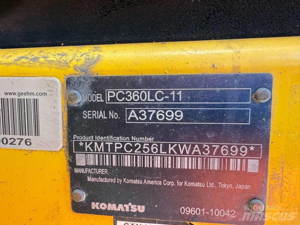 Komatsu PC360LC-11 Beltegraver