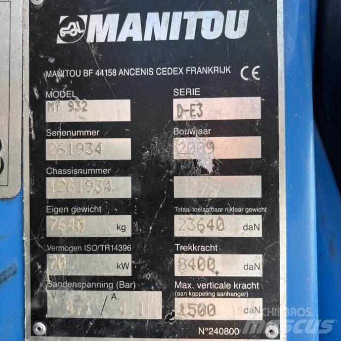 Manitou MT 932 Teleskoplastere