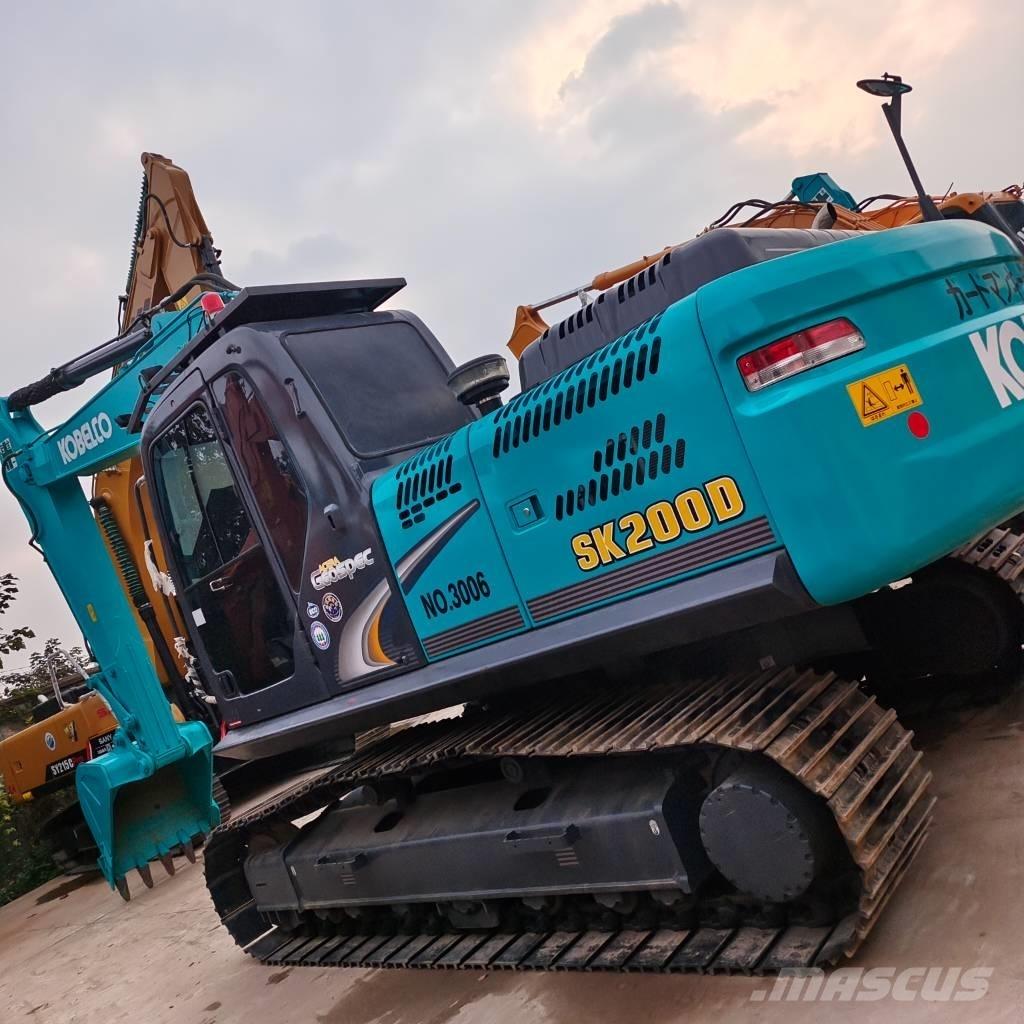 Kobelco SK 200 Beltegraver