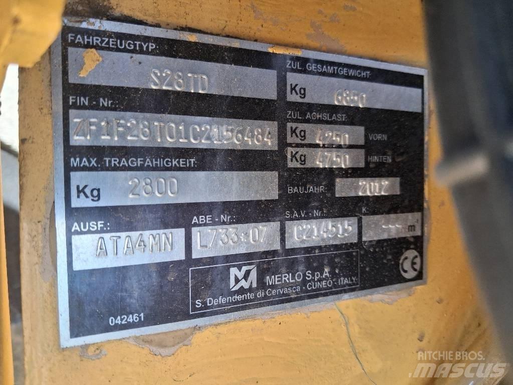 Merlo P 28.8 Teleskoplastere