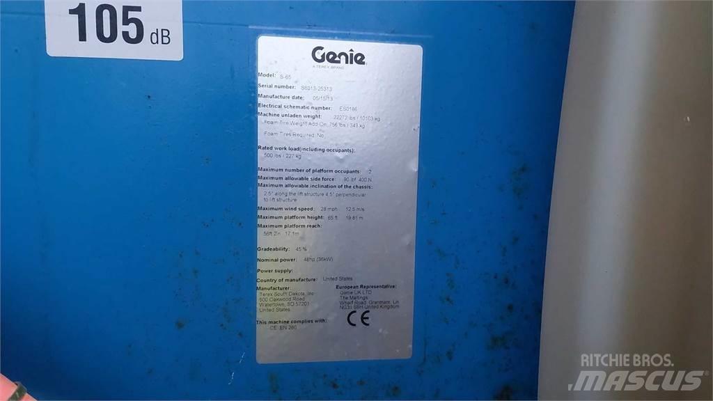 Genie S65 Teleskop bomlifter